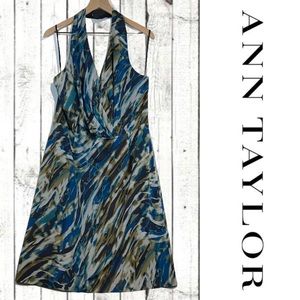 Ann Taylor Women’s Size 14 Dress Halter Silk Lined